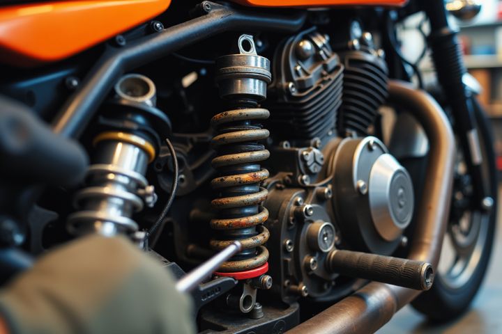 Signs of Suspension Problems in a Used Motorcycle
